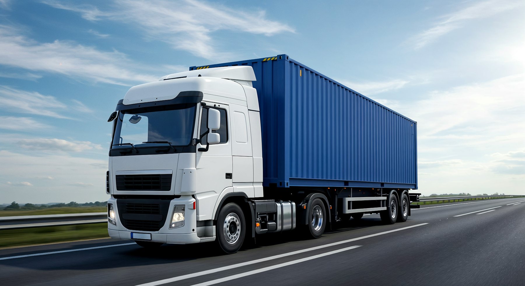 Road freight truck